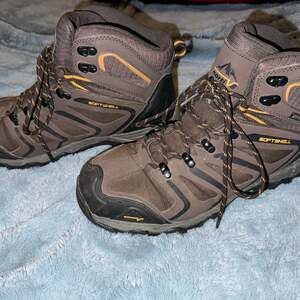 Nortiv 8 Men's Armadillo Series Waterproof Softshell Hiking Boots Brown Size 10